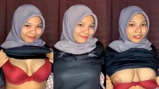 Bokep Indo Rista Hijaber Binal Toket Mulus HOT!